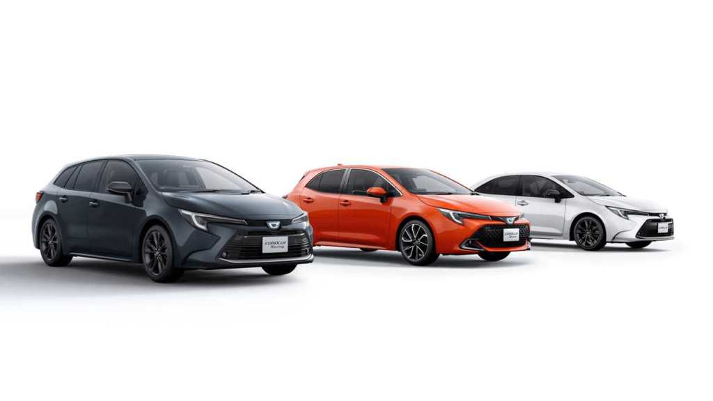Toyota corolla 2023 colours
