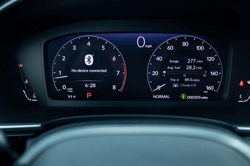 Honda Civic 2023 fuel average
