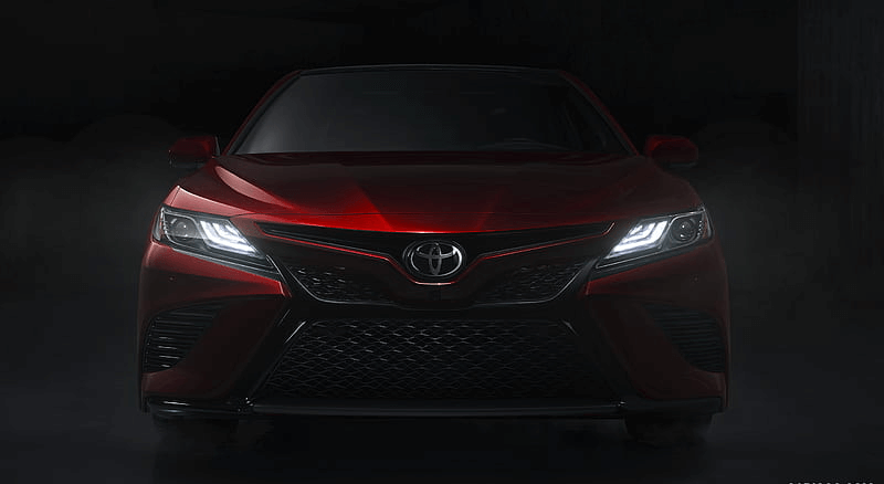 Toyota Camry 2022 red color