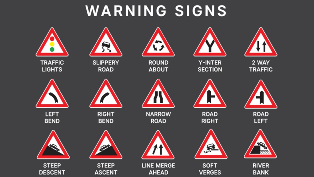 Road Signs for safety