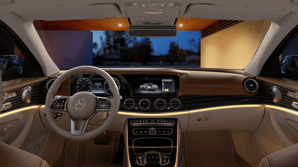 Mercedes Benz E Class interior