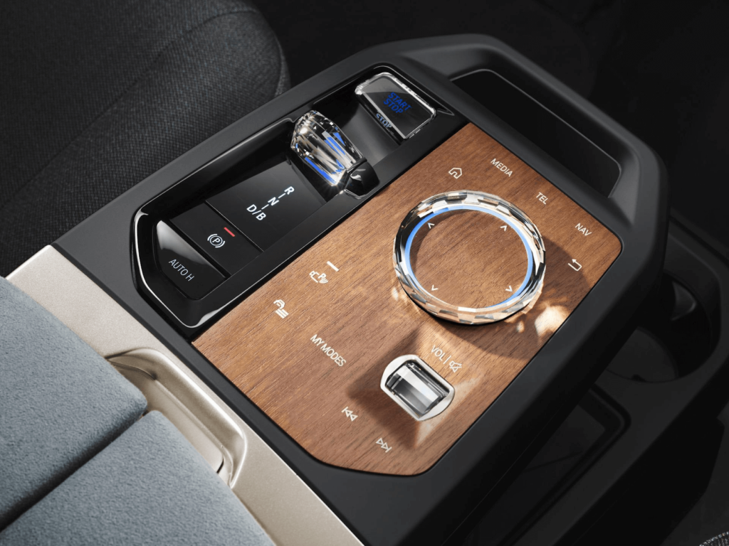 BMW iX interior features