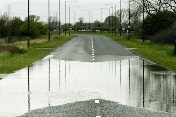 Look Out for Standing Water before driving